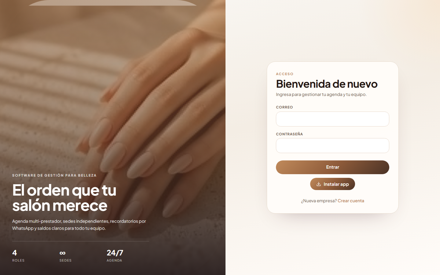 Login de Naliia